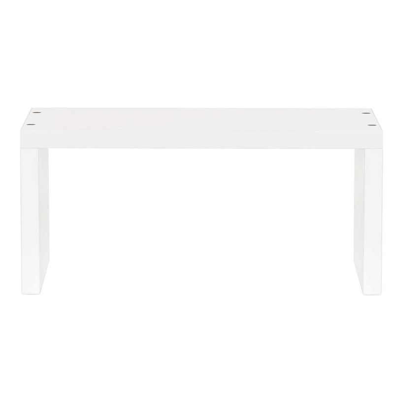 Casa si Gradina - Mobilier - Mobilier baie - Corpuri baie - Set 3 rafturi perete mdf decorative organizare 30 45 60 cm, 15 cm adancime, design modern, alb - Infinity.ro