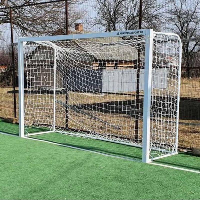Sport si Outdoor - Sporturi de echipa - Fotbal - Porti fotbal - Poarta fotbal / handbal / futsal Anastasia Sport 3x2 m, profil otel 80x80 mm - Infinity.ro