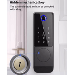 Casa si Gradina - Electrice - Smart Home - Control acces si accesorii - Yala Inteligenta de Exterior, Impermeabila,Amprenta, Cod,Card, Cheie si Control din Aplicatiei,Instalare Fara Cabluri - Infinity.ro