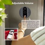 Casa si Gradina - Electrice - Smart Home - Control acces si accesorii - Vizor Electronic Smart,Camera HD 3MP, Ecran 4.3",Senzor PIR,Control Tuya, Inregistrare Foto/Video ValpaSmart - Infinity.ro