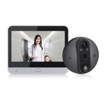 Casa si Gradina - Electrice - Smart Home - Control acces si accesorii - Vizor Electronic Smart,Camera HD 3MP, Ecran 4.3",Senzor PIR,Control Tuya, Inregistrare Foto/Video ValpaSmart - Infinity.ro