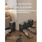 Petshop - Accesorii petshop - Castroane si adapatori - Hranitor automat inteligent cu wireless, camera video HD si alimentare duala, 4L - Infinity.ro