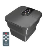Ingrijire personala si Cosmetice - Sanatate si wellness - Articole wellness - Aparate si dispozitive de masaj - Galeata de Hidromasaj pentru Picioare,Masaj Electric 3D Tai Chi, Bile Rotative, Telecomanda, Ecran Tactil LCD, Pliabila - Infinity.ro