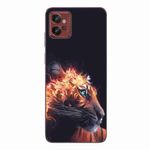 Laptop, Telefoane si Tablete - Telefoane mobile si accesorii - Accesorii Telefoane - Huse telefoane - Husa compatibila cu Motorola Moto G32 Silicon Gel Tpu Model Flameborn Tiger - Infinity.ro