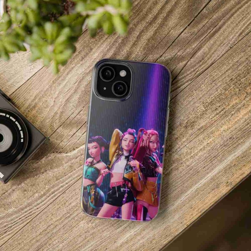 Laptop, Telefoane si Tablete - Telefoane mobile si accesorii - Accesorii Telefoane - Huse telefoane - Husa compatibila cu Motorola Moto G73 Silicon Gel Tpu Model KPop Demon Hunters Rumi Mira Zoey on Scene - Infinity.ro