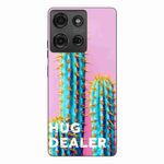Laptop, Telefoane si Tablete - Telefoane mobile si accesorii - Accesorii Telefoane - Huse telefoane - Husa compatibila cu Motorola Moto G75 Silicon Gel Tpu Model Mesaj Hug Dealer - Infinity.ro