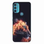 Laptop, Telefoane si Tablete - Telefoane mobile si accesorii - Accesorii Telefoane - Huse telefoane - Husa compatibila cu Motorola Moto G71 5G Silicon Gel Tpu Model Flameborn Tiger - Infinity.ro