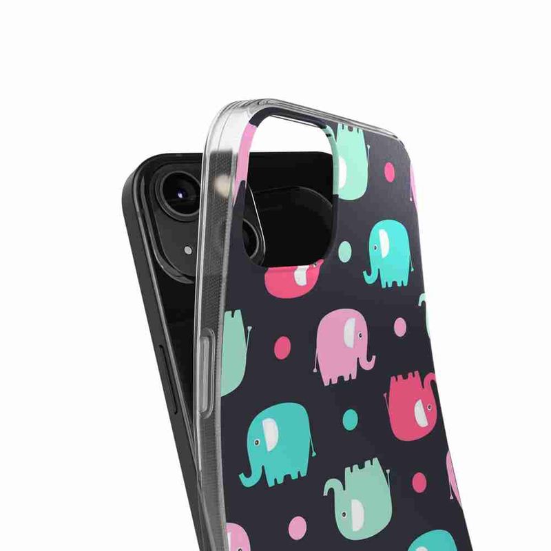 Laptop, Telefoane si Tablete - Telefoane mobile si accesorii - Accesorii Telefoane - Huse telefoane - Husa compatibila cu Motorola Moto G75 Silicon Gel Tpu Model Pattern Elefant - Infinity.ro