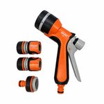 Casa si Gradina - Gradinarit si plante - Instalatii si accesorii pentru irigatii - Aparate pentru stropit gradina - Pistol stropit gradina, tip dus, 9 moduri, plastic, cu cuple si adaptor, Richmann Exclusive - Infinity.ro