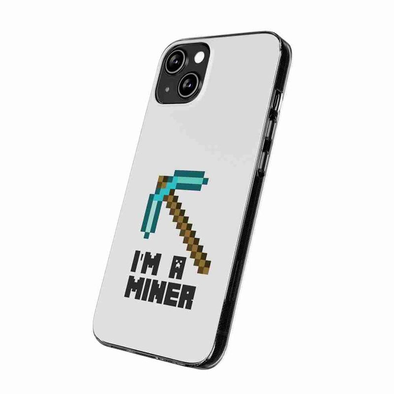 Laptop, Telefoane si Tablete - Telefoane mobile si accesorii - Accesorii Telefoane - Huse telefoane - Husa compatibila cu Oppo A53 Silicon Gel Tpu Model Minecraft Miner - Infinity.ro