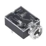 TV, Audio-Video si Foto - Accesorii TV si audio - Cabluri si adaptoare audio - Conector Jack 3.5 mm mama stereo 3 piste cu intrerupator /montare pe panou /placa VG01221 - Infinity.ro