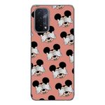 Laptop, Telefoane si Tablete - Telefoane mobile si accesorii - Accesorii Telefoane - Huse telefoane - Husa compatibila cu Oppo A54 5G, A74 5G Silicon Gel Tpu Model Mickey Pattern Peek A Boo - Infinity.ro