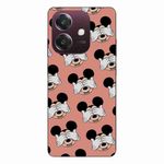Laptop, Telefoane si Tablete - Telefoane mobile si accesorii - Accesorii Telefoane - Huse telefoane - Husa compatibila cu Oppo A40 Silicon Gel Tpu Model Mickey Pattern Peek A Boo - Infinity.ro