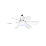 Electronice si Electrocasnice - Climatizare si sisteme de incalzire - Aparate racire aer - Ventilatoare - Ventilator de tavan cu iluminare LED Zilan ZLN4590, Diametru 52 cm, 3 trepte viteza, Telecomanda, 3 nuante culoare, 15W - Infinity.ro