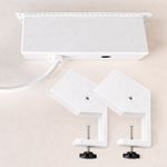 Casa si Gradina - Electrice - Prize - Priza cu Clipsare Pentru Birou, Adsinio, 2 Schuko, 1 USB-A, 1 USB-C, 16A, Incarcare Rapida, Alb - Infinity.ro