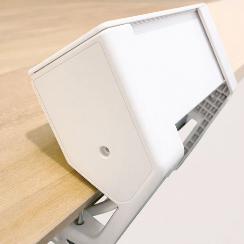 Casa si Gradina - Electrice - Prize - Priza cu Clipsare Pentru Birou, Adsinio, 2 Schuko, 1 USB-A, 1 USB-C, 16A, Incarcare Rapida, Alb - Infinity.ro