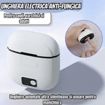 Ingrijire personala si Cosmetice - Manichiura si pedichiura - Unghiere si clesti manichiura & pedichiura - Unghiera Electrica Profesionla, Adsinio, Lama de Aliaj, 3 Viteze, Alb - Infinity.ro
