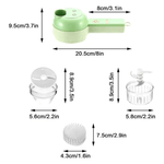 Electronice si Electrocasnice - Electrocasnice bucatarie - Mixere, tocatoare & roboti de bucatarie - Blendere si mini tocatoare - Mini Tocator Electric pentru Legume, USB, Portabil, Multifunctional, Rapid si Compact - Infinity.ro