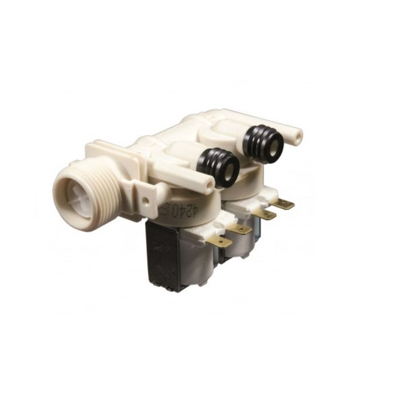 Electronice si Electrocasnice - Masini si uscatoare de rufe - Accesorii masini de spalat si uscatoare - Electrovalva masina de spalat C00066518 Whirlpool Ariston Indesit 482000027243 originala - Infinity.ro