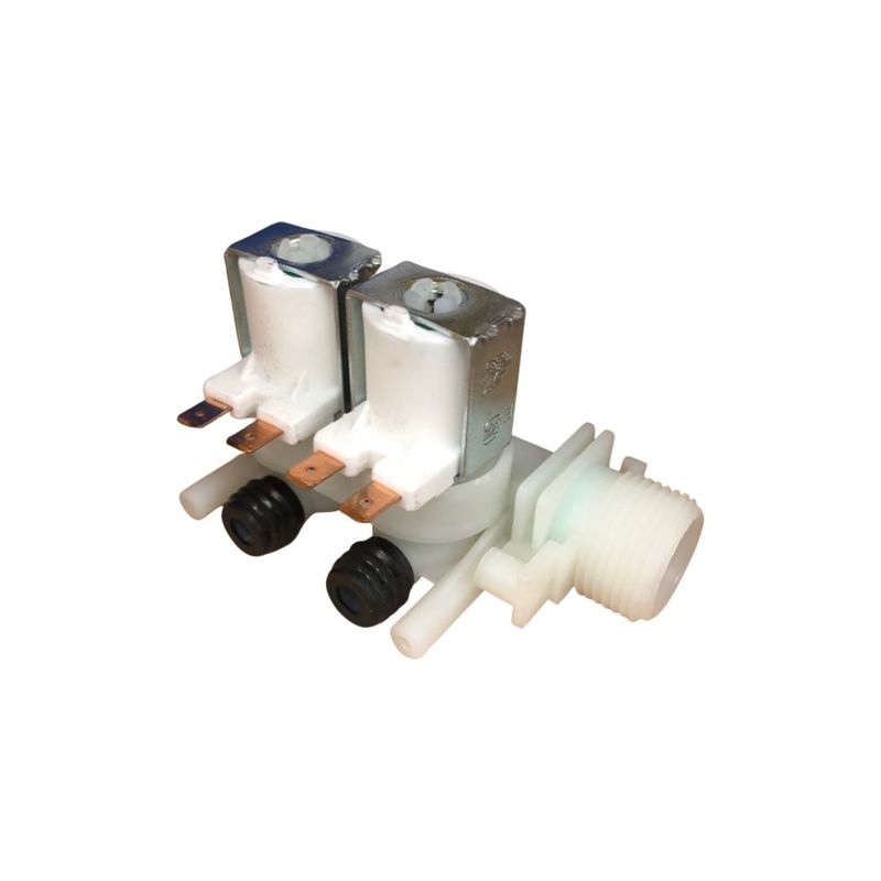 Electronice si Electrocasnice - Masini si uscatoare de rufe - Accesorii masini de spalat si uscatoare - Electrovalva masina de spalat C00066518 Whirlpool Ariston Indesit 482000027243 originala - Infinity.ro