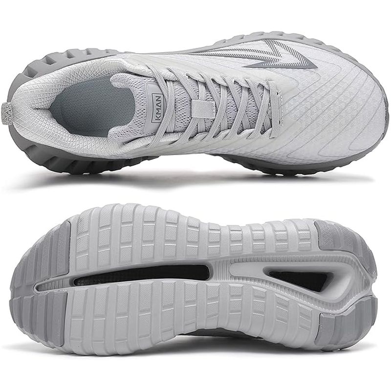 Fashion, accesorii si bijuterii - Barbati - Incaltaminte barbati - Sneakers si tenisi barbati - Pantofi sport MBrands barbati KMN cu talpa inalta 41 Gri - Infinity.ro