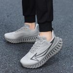 Fashion, accesorii si bijuterii - Barbati - Incaltaminte barbati - Sneakers si tenisi barbati - Pantofi sport MBrands barbati KMN cu talpa inalta 41 Gri - Infinity.ro