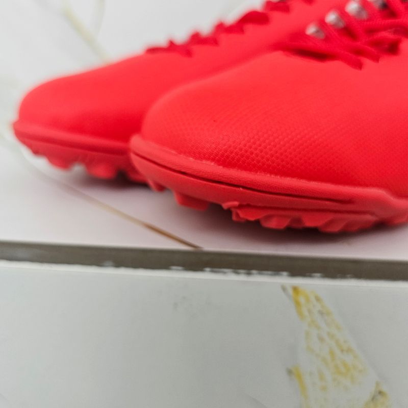 Sport si Outdoor - Echipament Sportiv - Incaltaminte sport - Pantofi sport - Ghete de fotbal MBrands NFC pentru teren sintetic cusute in varf 45 rosu - Infinity.ro