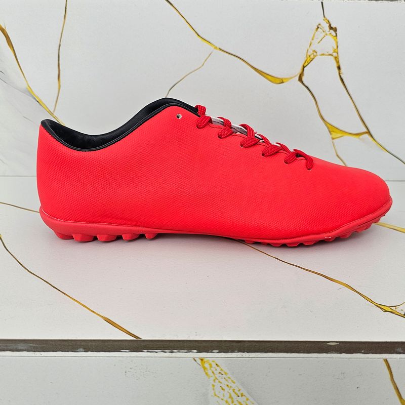 Sport si Outdoor - Echipament Sportiv - Incaltaminte sport - Pantofi sport - Ghete de fotbal MBrands NFC pentru teren sintetic cusute in varf 45 rosu - Infinity.ro