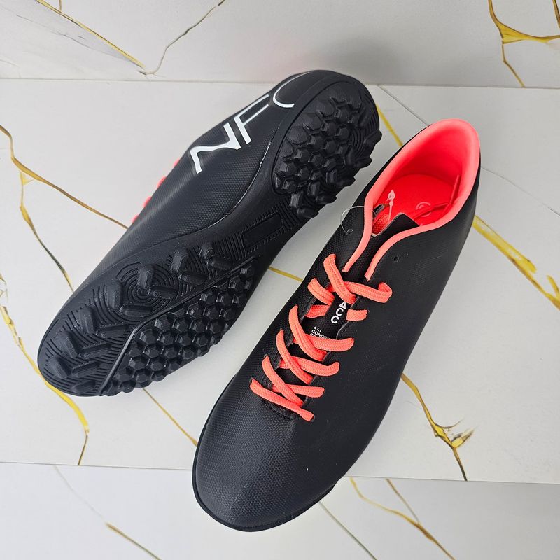 Sport si Outdoor - Echipament Sportiv - Incaltaminte sport - Pantofi sport - Ghete de fotbal MBrands NFC pentru teren sintetic cusute in varf 38 negru - Infinity.ro