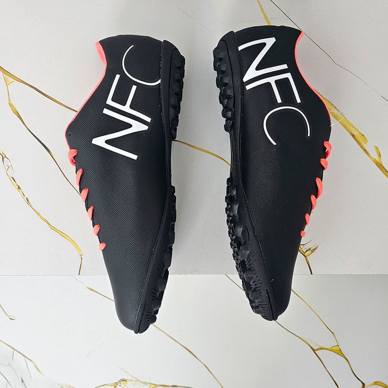 Sport si Outdoor - Echipament Sportiv - Incaltaminte sport - Pantofi sport - Ghete de fotbal MBrands NFC pentru teren sintetic cusute in varf 38 negru - Infinity.ro