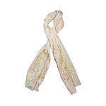 Fashion, accesorii si bijuterii - Femei - Accesorii femei - Esarfe si fulare femei - Esarfa tip marama traditionala, crem - Infinity.ro