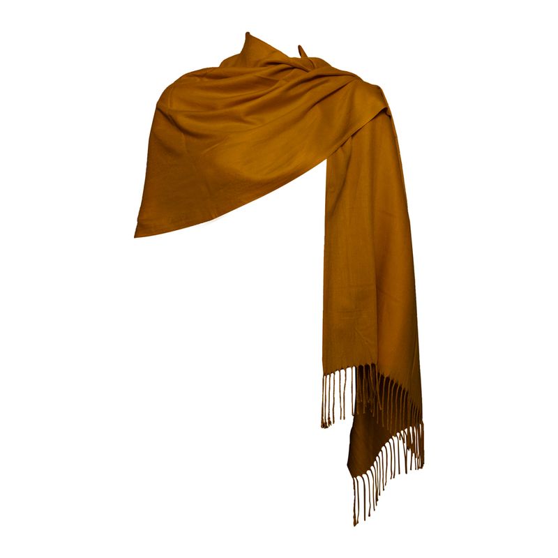 Fashion, accesorii si bijuterii - Femei - Accesorii femei - Esarfe si fulare femei - Esarfa tip sal din casmir, maro - Infinity.ro