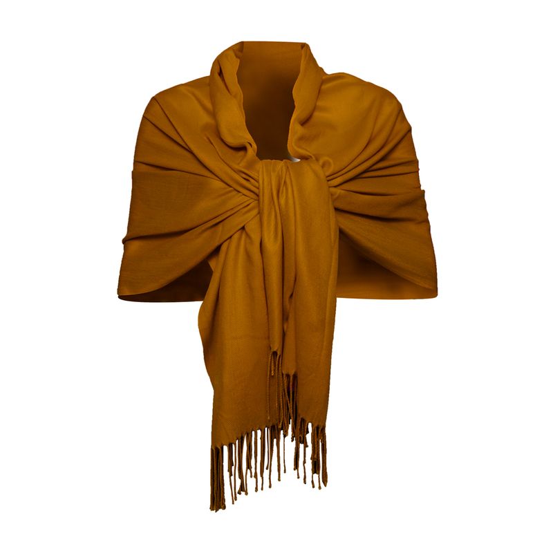 Fashion, accesorii si bijuterii - Femei - Accesorii femei - Esarfe si fulare femei - Esarfa tip sal din casmir, maro - Infinity.ro
