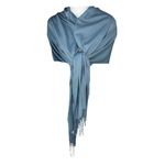 Fashion, accesorii si bijuterii - Femei - Accesorii femei - Esarfe si fulare femei - Esarfa tip sal din casmir, albastru petrol, 180x70 cm - Infinity.ro