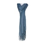 Fashion, accesorii si bijuterii - Femei - Accesorii femei - Esarfe si fulare femei - Esarfa tip sal din casmir, albastru petrol, 180x70 cm - Infinity.ro