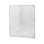 Fashion, accesorii si bijuterii - Femei - Accesorii femei - Esarfe si fulare femei - Esarfa tip marama traditionala, alb fildes, 180 x 53 cm - Infinity.ro