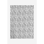 Fashion, accesorii si bijuterii - Femei - Accesorii femei - Esarfe si fulare femei - Esarfa tip sal dama 24E din matase vegetala cu atingere de matase fina, alb/negru, 180 x 82 cm - Infinity.ro