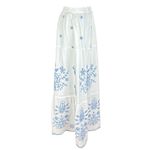 Fashion, accesorii si bijuterii - Femei - Imbracaminte femei - Fuste femei - Fusta dama 24F alb/albastru marin , marime 2XL - Infinity.ro