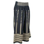 Fashion, accesorii si bijuterii - Femei - Imbracaminte femei - Fuste femei - Fusta dama R24F, negru/bej , marime M - Infinity.ro