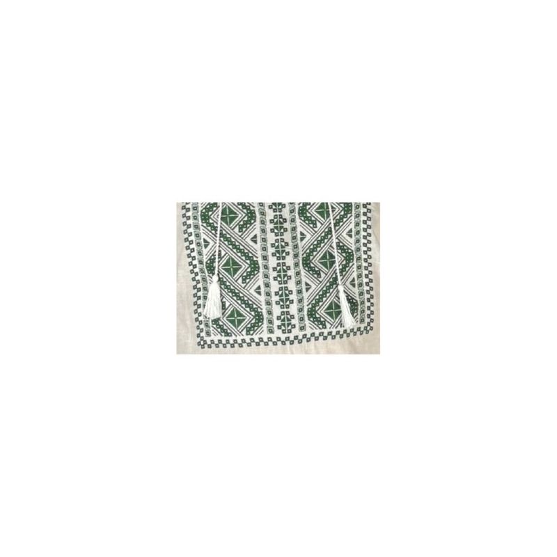 Fashion, accesorii si bijuterii - Barbati - Imbracaminte - Camasi barbati - Ie barbati CP26 alb crystal/olive , marimea S - Infinity.ro