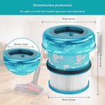 Electronice si Electrocasnice - Ingrijirea locuintei - Accesorii aparate pentru ingrijirea locuintei - Filtru PAA-home compatibil cu Dyson V16 Piston Animal SV53-A DS60, filtrare eficienta si aer curat - Infinity.ro