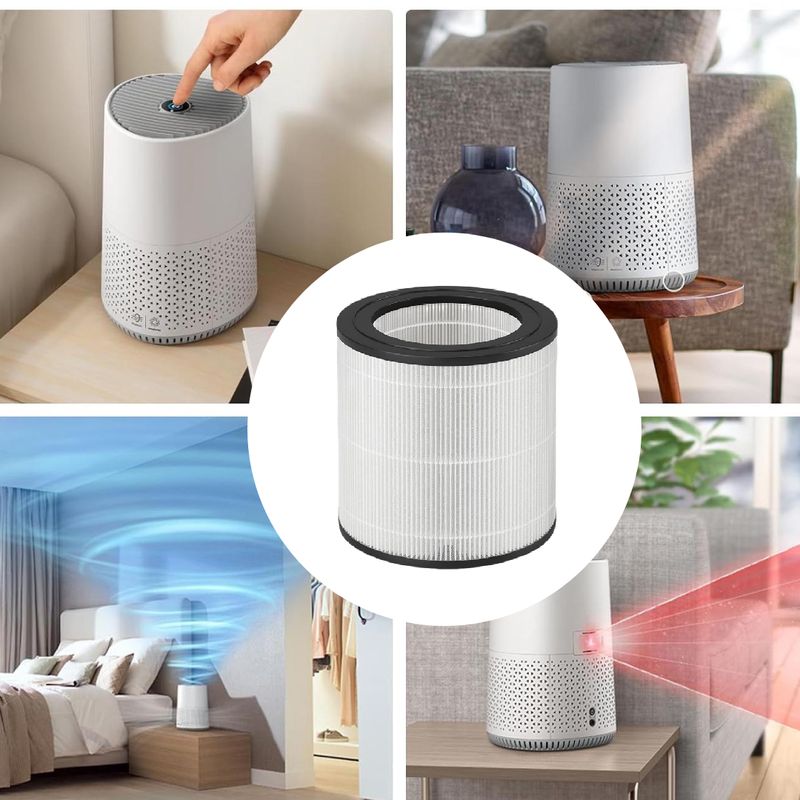 Electronice si Electrocasnice - Ingrijirea locuintei - Accesorii aparate pentru ingrijirea locuintei - Filtru PAA-home compatibil cu Philips Seria 600 AC0650 AC0651 FY0611/30, filtrare HEPA aer curat - Infinity.ro