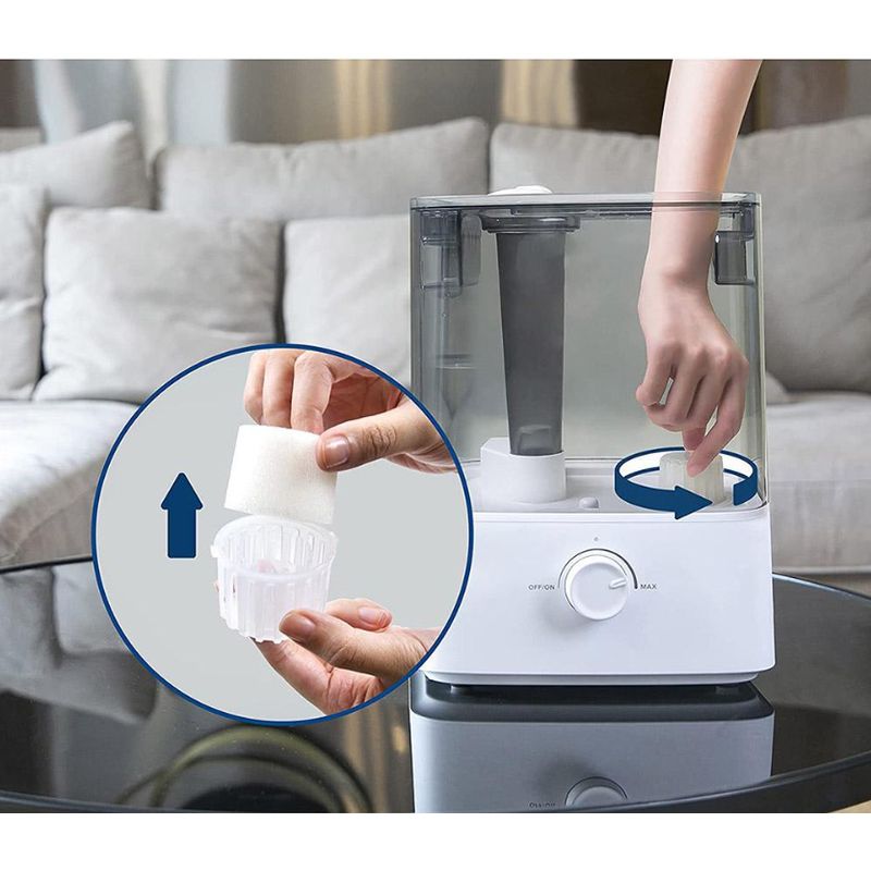 Electronice si Electrocasnice - Ingrijirea locuintei - Accesorii aparate pentru ingrijirea locuintei - Set 10 buc filtre burete PAA-home compatibile cu Levoit Classic160 Dual150 Dual200S LV600S 450S, eficienta umidificare - Infinity.ro
