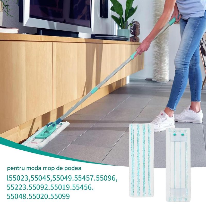 Electronice si Electrocasnice - Ingrijirea locuintei - Accesorii aparate pentru ingrijirea locuintei - Set 3 lavete PAA-home compatibile cu Leifheit Profi XL Micro Duo Cotton, microfibra curatare eficienta - Infinity.ro