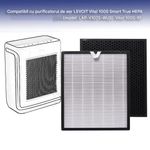 Electronice si Electrocasnice - Ingrijirea locuintei - Accesorii aparate pentru ingrijirea locuintei - Filtru PAA-home compatibil cu Levoit Vital 100S LAP-V102S-WEU, filtrare HEPA H13 si carbon activ - Infinity.ro