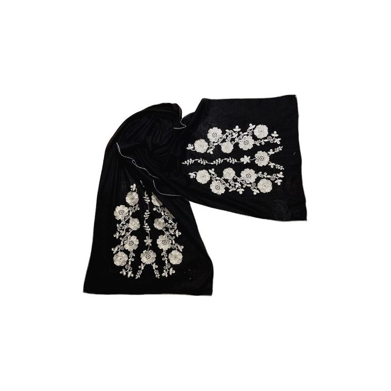 Fashion, accesorii si bijuterii - Femei - Accesorii femei - Esarfe si fulare femei - Marama traditionala dama MCP negru - Infinity.ro
