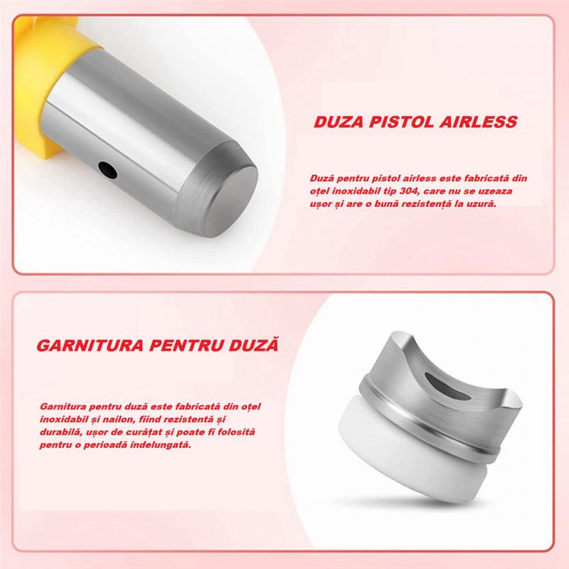 Casa si Gradina - Constructii - Vopsea si tencuieli - Pistoale si sisteme de vopsit si tencuit - Duza NR.511 pentru pistol airless de zugravit 0.28mm CH124 - Infinity.ro
