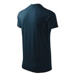 Fashion, accesorii si bijuterii - Barbati - Imbracaminte - Tricouri si bluze barbati - Tricou unisex, Heavy V-neck 111, Malfini Albastru L - Infinity.ro