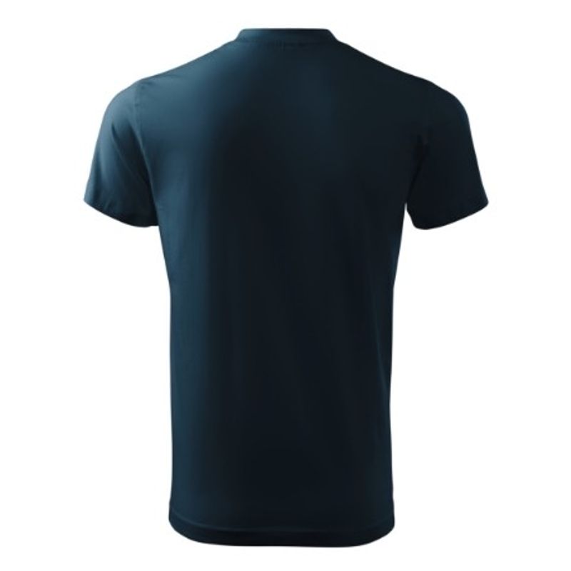 Fashion, accesorii si bijuterii - Barbati - Imbracaminte - Tricouri si bluze barbati - Tricou unisex, Heavy V-neck 111, Malfini Albastru L - Infinity.ro