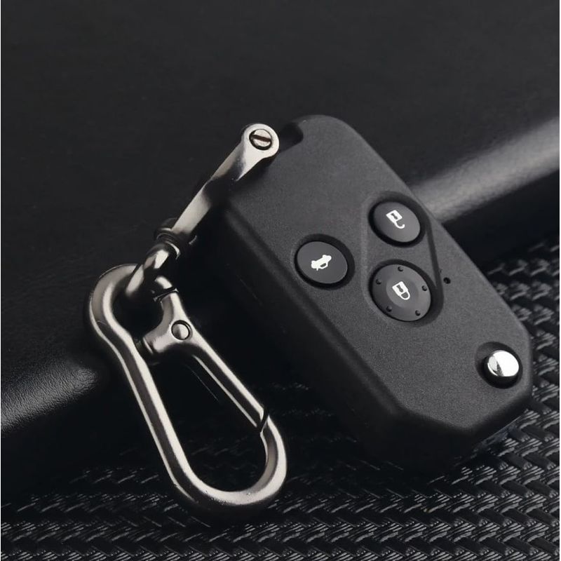 Auto si Moto - Piese auto si accesorii - Caroserie - Usi auto si accesorii - Carcasa cheie auto pliabila transformatoare, compatibila cu Honda Accord, Civic, CR-V, Fit, 3 butoane, lama inclusa - Infinity.ro